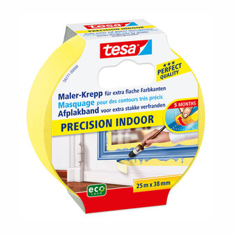 Tesa Precision Indoor afplakband 25 m x 38 mm