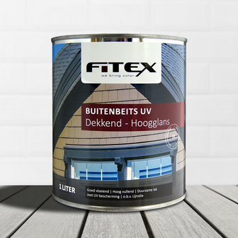 Fitex buitenbeits hoogglans TR 1 liter