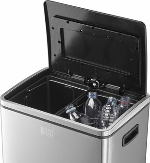 BLACK &amp; DECKER PEDAL BIN 2*20L