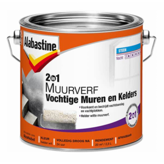 ALAB. MUURV. BADKAMER&amp;KEUKEN 2,5 LTR