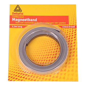 MAGNEETBAND 2 M 12MM 2MM BRUIN