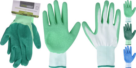 TUINHANDSCHOENEN 3 ASSORTI