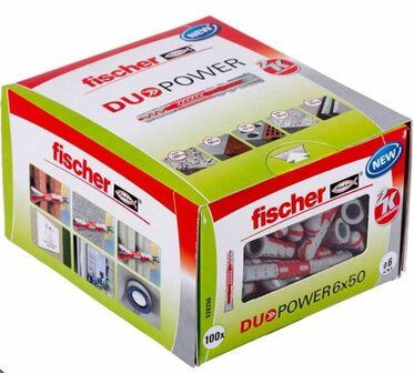 FISCHER DUO POWER 6x50 100 STUKS