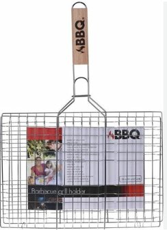 BBQ GRILL REK HOUTEN HANDVAT