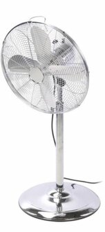 VENTILATOR STAAND CHROOM DIA 40CM