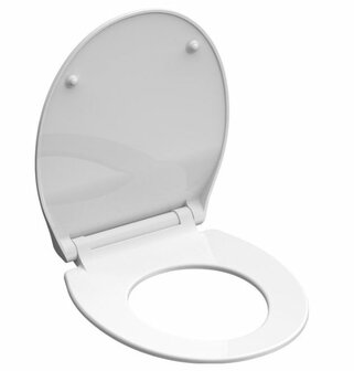 SCH&Uuml;TTE DUROPLAST WC BRIL SLIM WHITE SOFTCLOSE