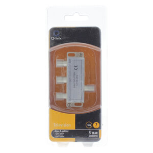 QL COAX F-SPLITTER 3-WEG