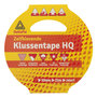 KLUSSENTAPE 10 M 50 MM  ZWART