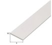 PLATTE STRIP PVC WIT 20X2MM 1MTR